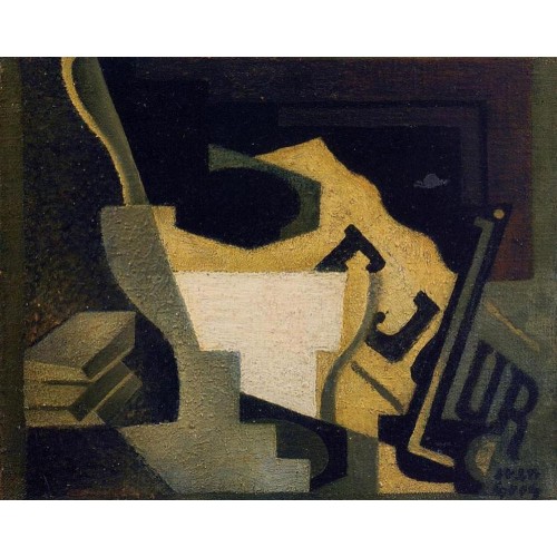 Still life with newspaper 1918