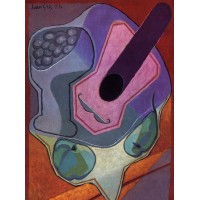 Violin with fruit 1924