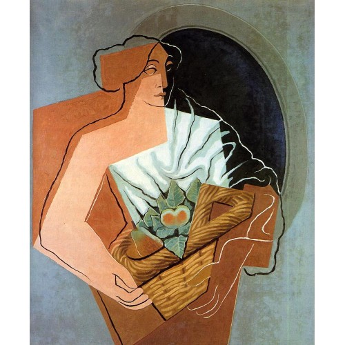 Woman with basket 1927