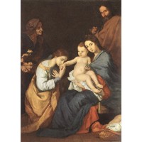 The Holy Family with St Catherine