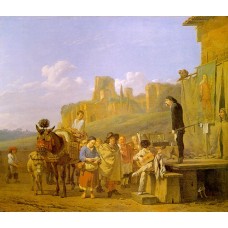 A Party of Charlatans in an Italian Landscape