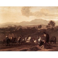 Landscape in the Roman Campagna