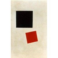Black square and red square 1915