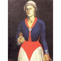 Portrait of the artist s wife 1934