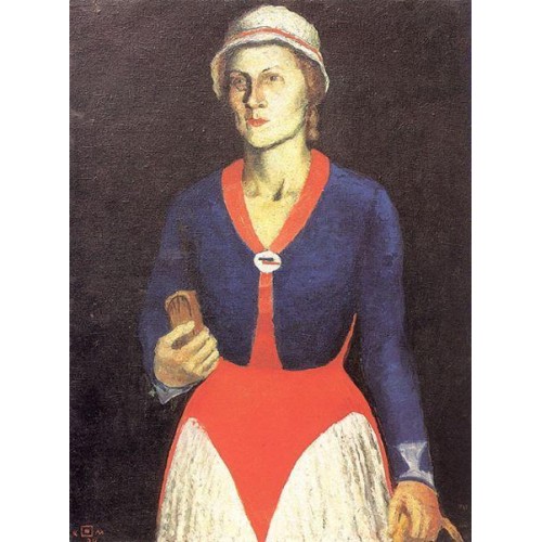 Portrait of the artist s wife 1934