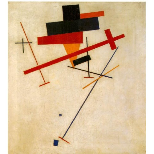 Suprematist painting 1916