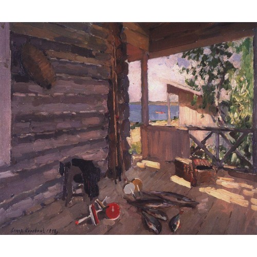 At senezhskom lake 1898