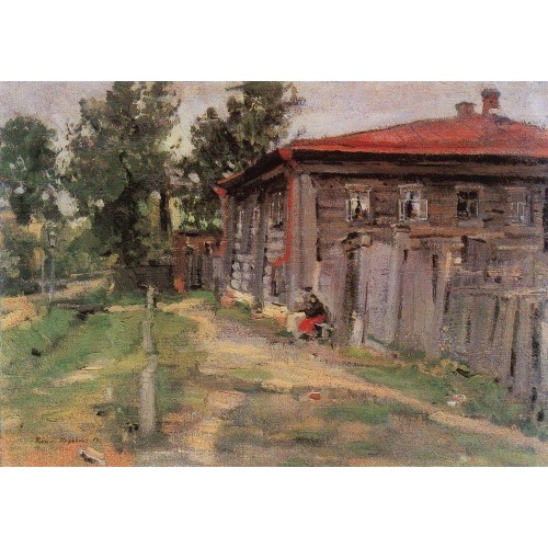 Corner of the province street in pereslavl 1905