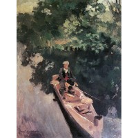 In the boat 1915