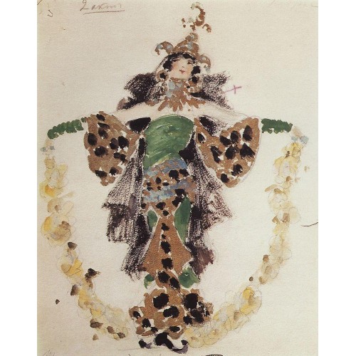 Khan s wife costume design for c pugni s ballet 1901