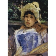 Portrait of a chorus girl 1883