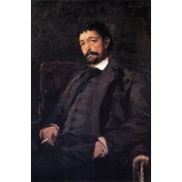 Portrait of italian singer angelo masini 1890