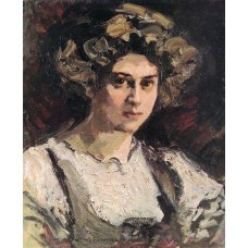 Portrait of nadezhda komarovskaya 1910