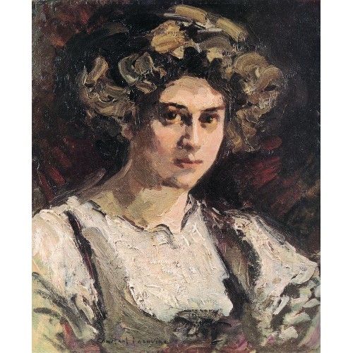 Portrait of nadezhda komarovskaya 1910