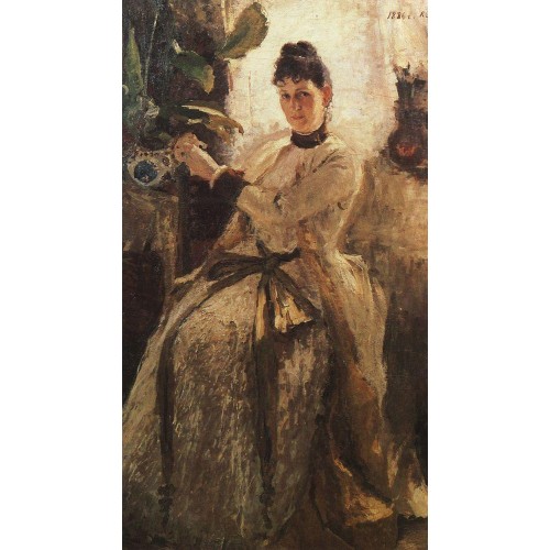 Portrait of sofia golitsyna 1886