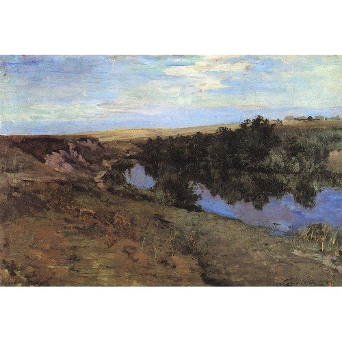 River in menshov 1885