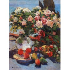 Roses and fruit 1917