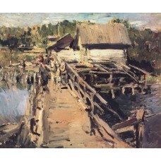 The bridge at the mill 1908