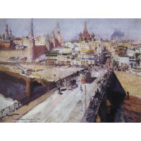 The moskva river bridge 1914