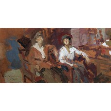 Two in a chair 1921