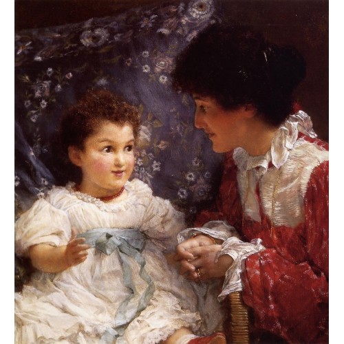 Mrs George Lewis and Her Daughter Elizabeth