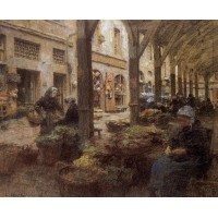 The Covered Vegetable Market St Malo