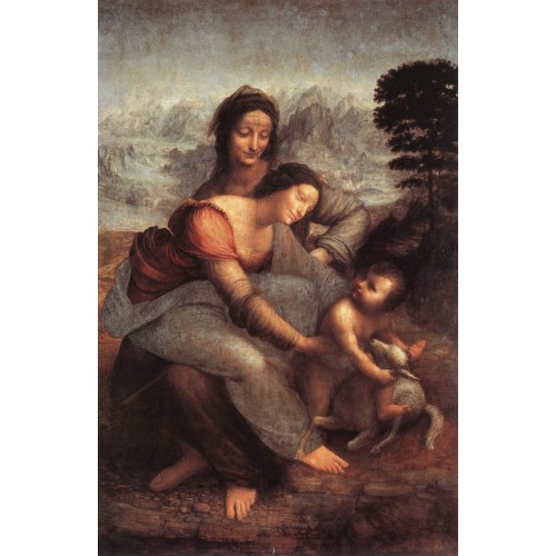 The Virgin and Child with St Anne