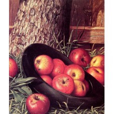 Still Life of Apples in a Hat