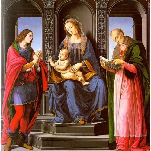 The Virgin and Child with St Julian and St Nicholas of Myra