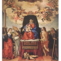 Madonna and Child with Saints 3