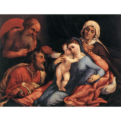 Madonna and Child with Saints 4