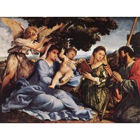 Madonna and Child with Saints and an Angel