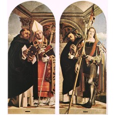 Sts Thomas Aquinas and Flavian Sts Peter the Martyr and Vit