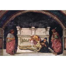 Lamentation over the Dead Christ with Sts Parenzo and Fausti