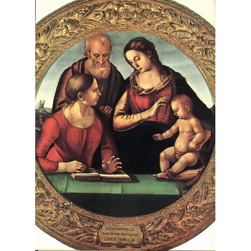 Madonna and Child with St Joseph and Another Saint