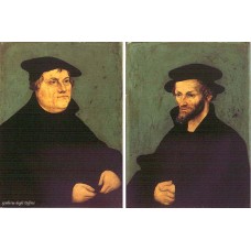 Portraits of Martin Luther and Philipp Melanchthon