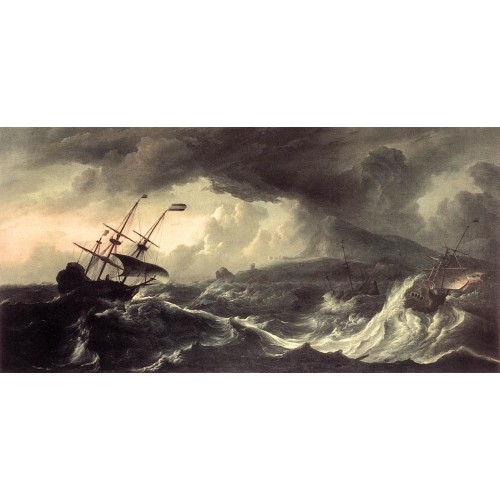Ships Running Aground in a Storm