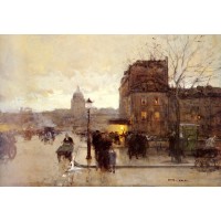 Boulevard Henri IV Crepuscule