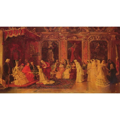 Princess Borghese Bestowing Dowries
