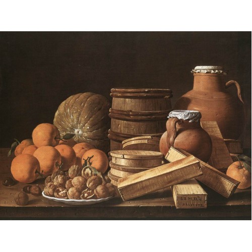 Still Life with Oranges and Walnuts