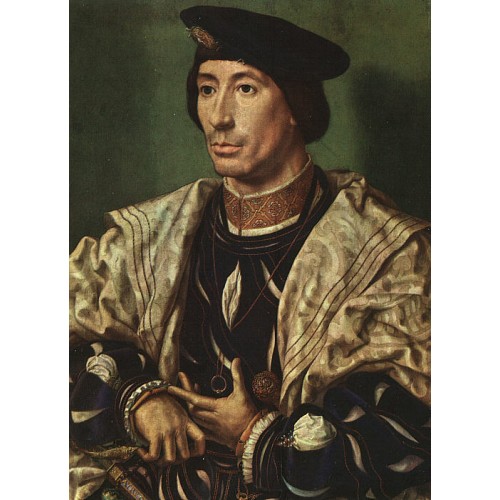 Portrait of Baudouin of Burgundy