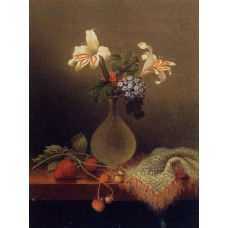 A Vase of Corn Lilies and Heliotrope