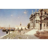 A View of Santa Maria della Salute Venice