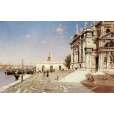 A View of Santa Maria della Salute Venice