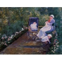 Children in a Garden