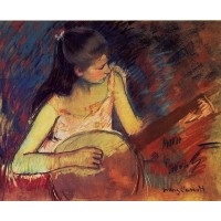 Girl with a Banjo