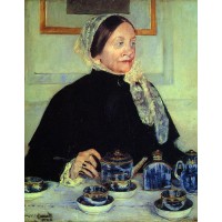 Lady at the Tea Table