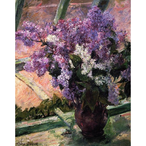 Lilacs in a Window