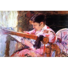 Lydia at the Tapestry Loom