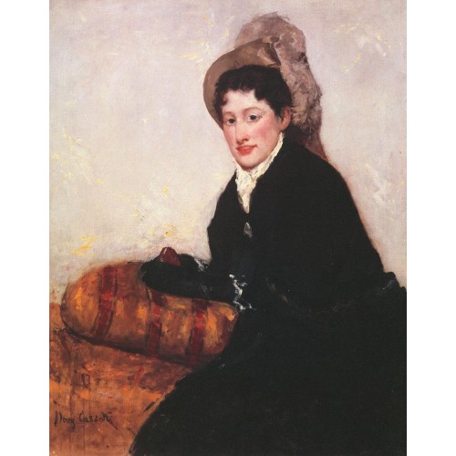 Portrait of a Woman Dressed for Matinee